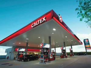 Caltex degvielas uzpildes stacija