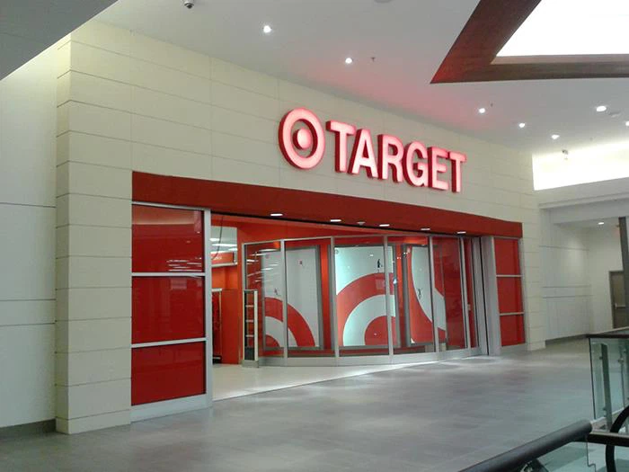 Target Retail Signboard