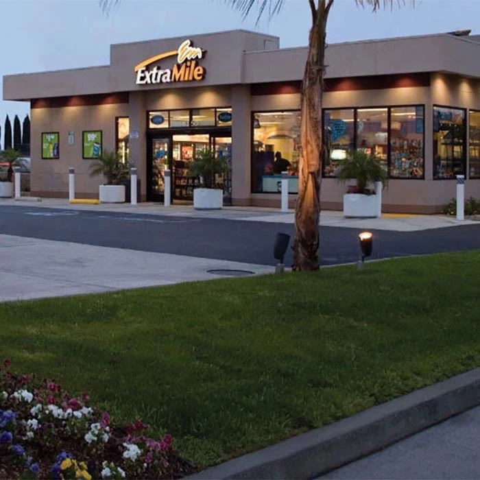 ExtraMile Convenience Stores Illuminated Logo Letter Signboard